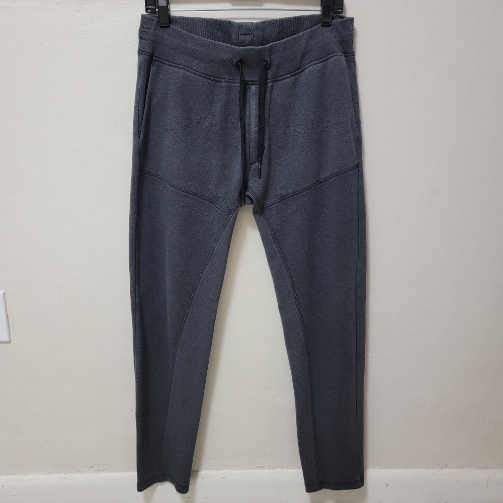 GANT Mens Sweatpants Trousers Pants Gray Joggers Lounge Activewear Sz M Zipper